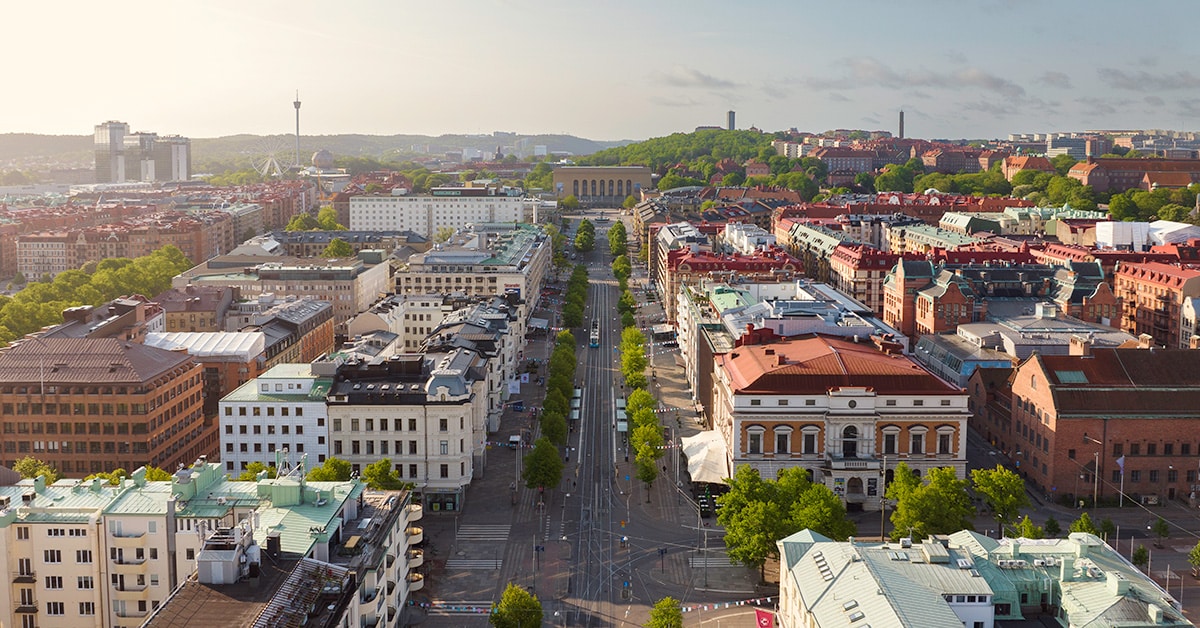 Bild på centrala Göteborg där du som vuxen kan få en privat ADHD-utredning.