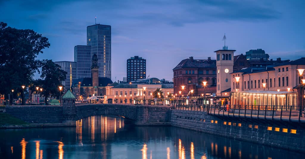 Bild från Malmö kvällstid. Här erbjuder vi ADHD-utredning.